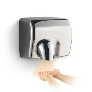 Sèche-mains en acier inoxydable Offre Spéciale pour toilettes, sèche-mains automatique électrique sans contact, 304