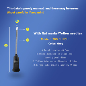 Agente de liberación de agujas de PTFE de punta plana industrial Pulverización Cobertura uniforme de transporte de baja resistencia - Product Image 2