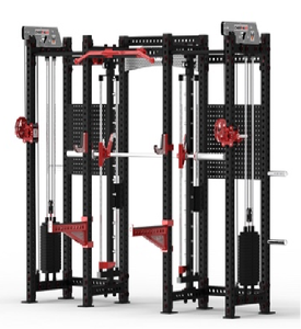Máquina Smith con Carga de Placas, Rack de Carga Doble para Entrenamiento de Fuerza, Equipo de Gimnasio y Fitness - Product Image 3