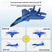Avion RC électrique en mousse EPP à 4 canaux, prêt à voler en extérieur, retour automatique, portée de 150 m, télécommande conviviale pour débutants