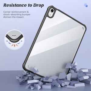 Custodia MoKo Slim Trasparente con Retro Rigido in PC e Cornice in TPU per iPad A16 11a Generazione 2025 - Product Image 5