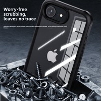 Coque de téléphone magnétique intégrale en verre 2026 pour iPhone 17 Pro, design tout-en-un, protection antichoc à 360 degrés