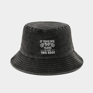 Chapeau de <span class=keywords><strong>pêcheur</strong></span> en gros avec broderie 3D, idées de cadeaux d'anniversaire vintage, casquettes de <span class=keywords><strong>pêcheur</strong></span>, chapeaux d'anniversaire amusants - Product Image 5