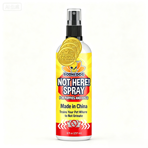 Spray d'entraînement pour chiens et chiots : apprenez votre animal où faire <span class=keywords><strong>pipi</strong></span>, pour arrêter de marquer et de faire <span class=keywords><strong>pipi</strong></span> à l'intérieur ou à l'extérieur, protégez vos meubles - Product Image 1