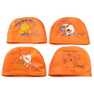 Bonnet de bain en PU pour enfants, design de dessin animé, respirant, pour la natation et les sports nautiques - Product Image 3