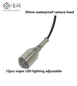 Cámara Subacuática <span class=keywords><strong>Vicam</strong></span> Resistente al Agua hasta 100 m con Cabezal de Cámara Pequeño de 29 mm y Contador de Profundidad - Product Image 3