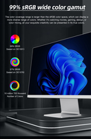 Ventes directes d'usine 27 pouces 2K 4K 5K ordinateur élégant 60 165 Hz moniteurs de bureau moniteur de jeu anti-lumière bleue pour les joueurs
