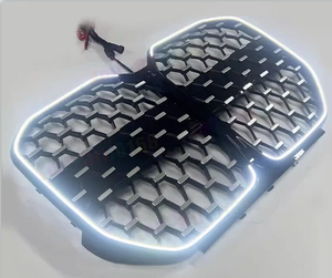 Diamante auto luci LED griglia anteriore per <span class=keywords><strong>BMW</strong></span> <span class=keywords><strong>4</strong></span> <span class=keywords><strong>serie</strong></span> coupé G22 G23 2021 + 430I 440I - Product Image 1