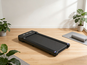 ลู่วิ่งไฟฟ้าขนาดกะทัดรัด เครื่องออกกำลังกายในบ้านสำหรับเดิน วิ่ง คาร์ดิโอ ฟิตเนส - Product Image 2