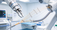 Robot Bedah Kompatibel MRI dan Biokompatibel dengan Sensor Serat Optik Poliimida Presisi 1530-1560nm