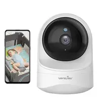 Wansview 공장 뜨거운 판매 1080 마력 HD tuya 아기 카메라 모니터 cctv 보안 ip 무선 카메라 와이파이