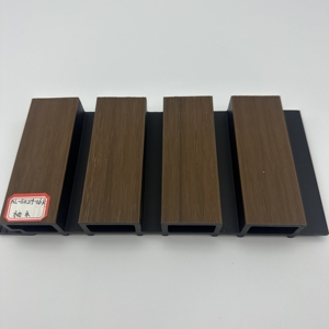 WPC pannello di parete esterno impermeabile dimensione impermeabile 4x8 pietra pannello di parete esterno per wc o bidone della spazzatura rivestimento della parete impermeabile esterno - Product Image 6