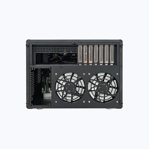 8 + 4 boîtier <span class=keywords><strong>NAS</strong></span> SAS/Nvme fond de panier demi-hauteur emplacement PCIE carte mère ATX alimentation ATX serveur d'échange à chaud - Product Image 3