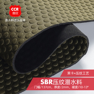 Tela de Nailon y Spandex con Relieve SBR, Impermeable, para Uso en Exteriores, Unisex para Adultos, Todas las Temporadas - Product Image 4
