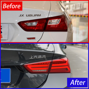 KGKB Para Chevrolet <span class=keywords><strong>Malibu</strong></span> XL 2016-2019, Luces Traseras LED Automáticas Estilo Audi, Accesorios Dinámicos de Señal de Giro, Lámparas Traseras para Auto, Actualización Nueva - Product Image 3