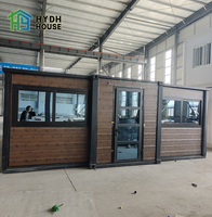 Maison préfabriquée en conteneur extensible d'Europe, normes d'usine chinoises, 1 à 4 chambres, bureau à domicile, utilisation hôtelière, contemporain
