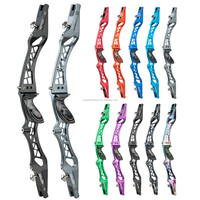Arc à poulies Topoint Archery UNISON 25 pouces en aluminium CNC 6061 T6, compatible avec tous les bras d'arc recurve ILF, pour droitiers et gauchers