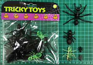 ของเล่นตกแต่งวันฮาโลวีนทำจากพลาสติกสีดำของเล่นแกล้งคนอุปกรณ์ประกอบ<span class=keywords><strong>บ้าน</strong></span>ผีสิง - Product Image 3