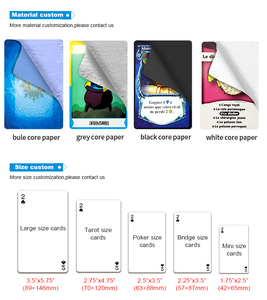 Tarot personnalisé à bords dorés argentés prix d'usine OEM pour adultes à cartes de tarot en papier d'impression prédic/divine avec guide - Product Image 4