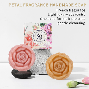 Savon Oem Peach fait à la main, nettoyage manuel en douceur, beauté moussante pour enfants et hommes, savon ODM naturel et bio - Product Image 2