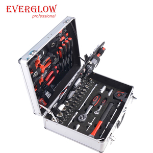 Maletín <span class=keywords><strong>de</strong></span> aluminio <span class=keywords><strong>de</strong></span> alta calidad, kit <span class=keywords><strong>de</strong></span> <span class=keywords><strong>herramientas</strong></span> mecánico con destornillador <span class=keywords><strong>de</strong></span> trinquete, 126 piezas - Product Image 3
