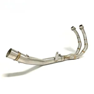 Slip on for <strong>Honda</strong> CBR500 <strong>CB500X</strong> CB500F CBR500R CBR 500 2013-2023 Motorcycle <strong>Exhaust</strong> Escape Modified Front Middle Tube Link Pipe
