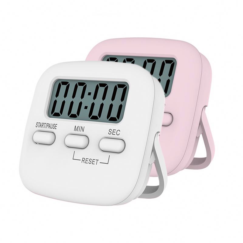 Super Thin LCD Digital Screen Kitchen Timer Square Cooking Count Up Countdown Alarm Sleep Stopwatch Temporizador Clock