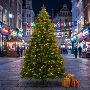 <span class=keywords><strong>Albero</strong></span> <span class=keywords><strong>di</strong></span> <span class=keywords><strong>Natale</strong></span> Artificiale con Luci LED, <span class=keywords><strong>Decorazioni</strong></span> Natalizie <span class=keywords><strong>di</strong></span> Lusso, <span class=keywords><strong>Albero</strong></span> Realistico in PE e PVC <span class=keywords><strong>per</strong></span> <span class=keywords><strong>Decorazioni</strong></span> Festive - Product Image 5