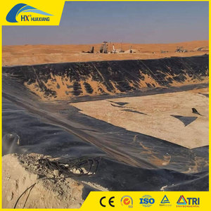 Mịn Đen <span class=keywords><strong>HDPE</strong></span> LLDPE không thấm nước geomembrane cho nông nghiệp Pond Liner - Product Image 6