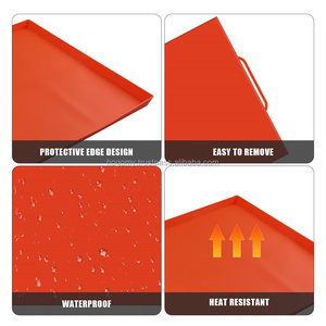 Tapis de cuisson en silicone imperméable sur mesure, lavable, réutilisable, absorbant, antidérapant, adapté aux animaux domestiques, pour un nettoyage facile - Offre Spéciale - Product Image 2