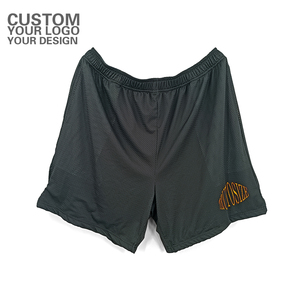 Short en maille pour hommes personnalisé de basket-ball en gros, short à rayures vierges d'entrejambe de 7 pouces pour hommes - Product Image 3