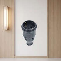 Euro-Standard Deutschland Typ IP54 Wasserdichte Staubdichte TPE Schuko-Steckdose 16A Industrielle Verlängerungsstromstecker Elektrisch