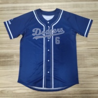 Camiseta de Béisbol Personalizada Anti UV de Manga Corta Transpirable Uniforme de Equipo Unisex para Hombre y Mujer 2XL OEM