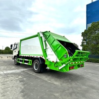 Camion à ordures compacteur Foton 16CBM, camion de collecte des déchets
