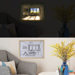 Bán buôn A5 LED tường nghệ thuật 3D sơn tác phẩm nghệ thuật sơn trang trí tường nghệ thuật - Product Image 3