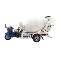Camion bétonnière de 3 mètres cubes pour tricycle bétonnière