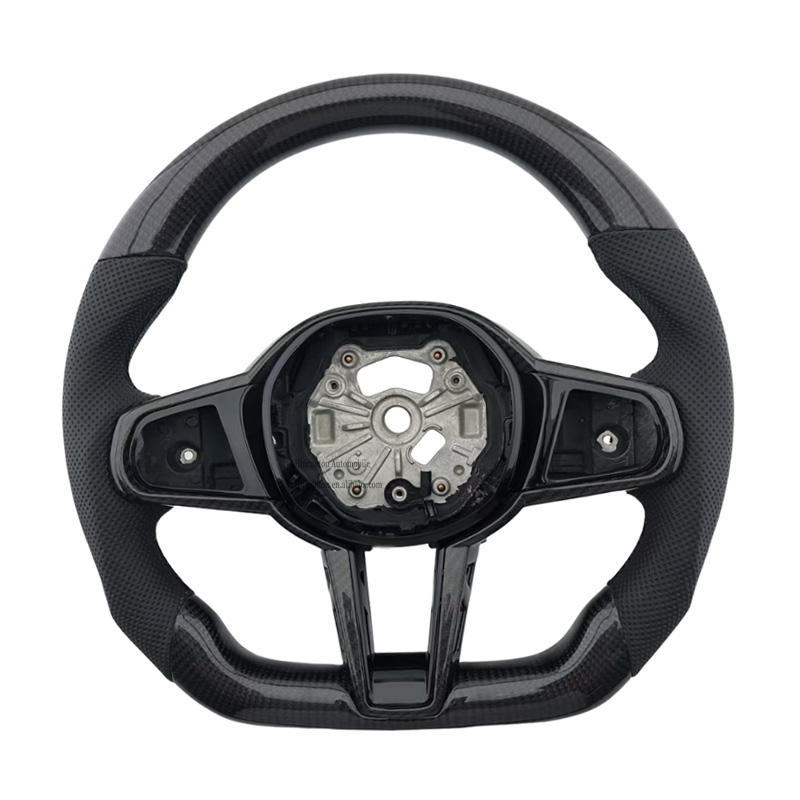 คาร์บอนไฟเบอร์ G30 + หนัง + เย็บสีดำ