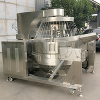Mélangeur de cuisson automatique 100L-1000L Mélangeur de sauce cuiseur à vapeur