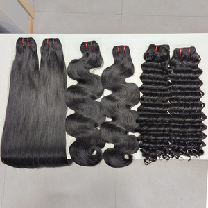 Paquetes de Cabello Humano Grado 12A de Alta Calidad Doble Estirado Virgen Crudo con Cutícula Alineada, Vendedores de Extensiones de Cabello Humano - Product Image 2