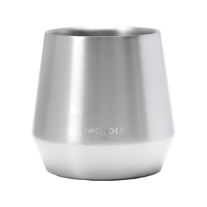 Titanium Party Mug 300ml Double-Walled <b>Vacuum</b> Insulated Tumbler 0-6h Thermal Insulation Lightweight <b>Portable</b> for Cold Drinks - Product Image 1