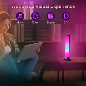 Lumières <span class=keywords><strong>de</strong></span> support contrôlées par le son <span class=keywords><strong>de</strong></span> voix à changement <span class=keywords><strong>de</strong></span> couleur <span class=keywords><strong>de</strong></span> synchronisation <span class=keywords><strong>de</strong></span> musique RVB avec éclairage rythmique LED rechargeable APP <span class=keywords><strong>pour</strong></span> jeu <span class=keywords><strong>de</strong></span> fête à la maison - Product Image 2