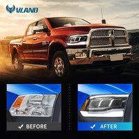 Vland Factory Wholesale LED Head Light Car Part Front Lamp 1500 2500 3500 2009-2018 Ram 1500 CLASSIC 2019-2021 for Dodge Ram