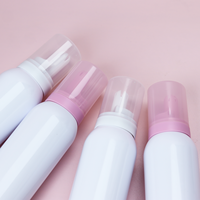Champú Vegano para pestañas batidas al por mayor, crema de mousse de fresa de 100ml, espuma limpiadora para extensiones de pestañas con logotipo personalizado, respetuoso con el medio ambiente