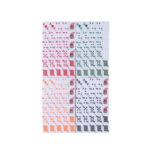 Mini Mahjong de Viaje, 24mm, 120 Piezas, Fichas de Póker Verdes para el Mercado de Singapur, Malasia y Latinoamérica - Product Image 1