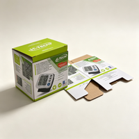 Boîtes d'emballage en carton ondulé de luxe, logo personnalisé, impression quadricolore, revêtement UV, boîte pliante pour l'emballage de cadeaux pour les petites entreprises
