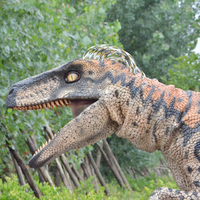 Costume de dinosaure réaliste pour usage intérieur/extérieur, parcs d'attractions, centres commerciaux, parcs d'aventure, aéroports, garderies - Léger