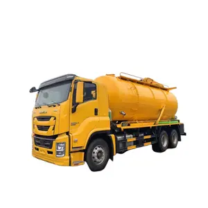 Isuzu 8x4 30 cbm Hochdruck-Abwasser-Vakuum-Saugwagen 20 cbm Abwasser-Spülfahrzeug Wasserstrahl Abwasserreinigungswagen