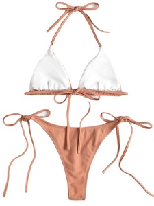 Conjuntos de <span class=keywords><strong>Bikini</strong></span> Sexys para Adolescentes, Traje de Baño de Dos Piezas para Chicas Jóvenes, <span class=keywords><strong>Bikini</strong></span> Triangular para Mujer - Product Image 4