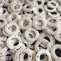 Uxcell Rondelles plates en PTFE Joint/Rondelle ID en PTFE 3mm OD6mm d'épaisseur 0.5mm Joint d'étanchéité de couleur blanche