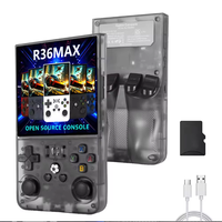 Nouveauté R36 MAX PRO Console de jeu portable avec écran de 4,0 pouces, manette à double joystick, Wi-Fi, système Android